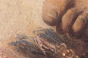 Detail of Feremiab lamenting the Destrution of Ferusalem (mk33) Rembrandt